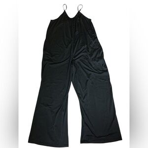 Black Sleeveless Jumpsuit